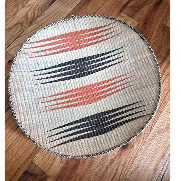 Amazon.com - African Rwanda Woven Serving Tray Or Wall  Large 13\